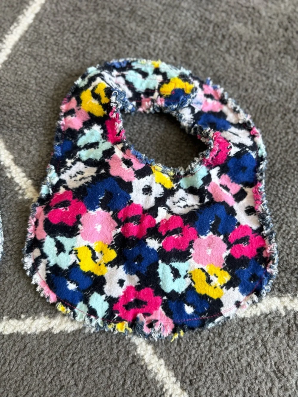 2 Handmade Baby bibs